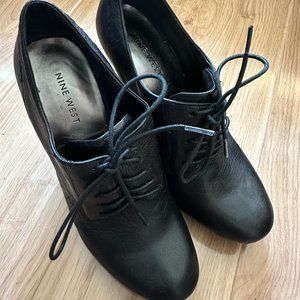 Nine West Lace Up Ankle Boots Booties Size 35 (5)